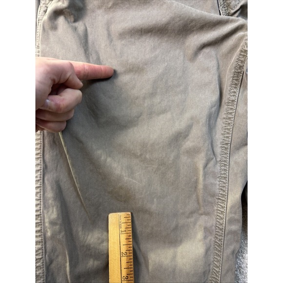 Vtg American Eagle Chino Pants Men's 32x34 Brown AE Skater Y2K Bootcut *READ - Picture 7 of 13